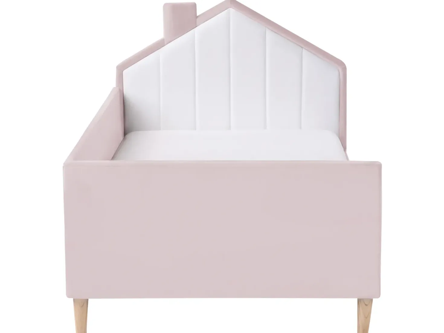 Letto per bambini Casa Velluto KERVAN 90 x 200 cm Rosa