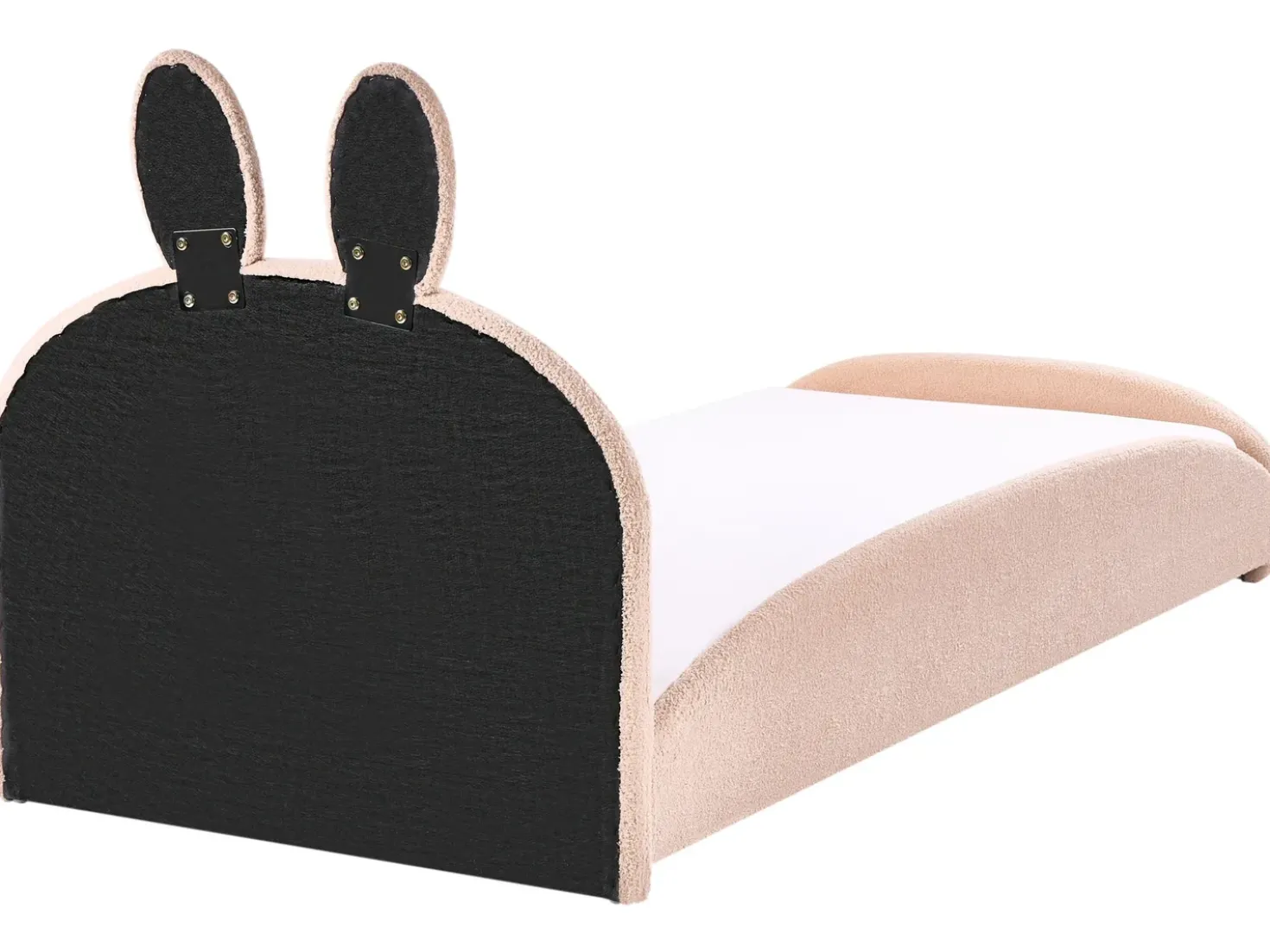 Letto per bambini Coniglio Bouclé PERROS 90 x 200 cm Beige