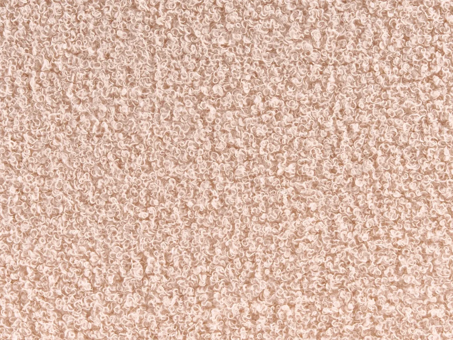 Letto per bambini Coniglio Bouclé PERROS 90 x 200 cm Beige