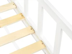 Letto per bambini Legno di pino MEYMAC 90 x 200 cm Bianco