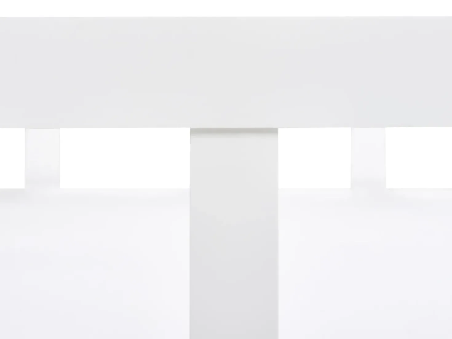 Letto per bambini Legno di pino MEYMAC 90 x 200 cm Bianco