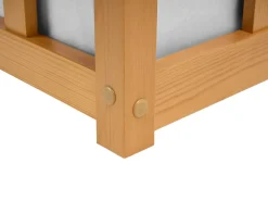 Letto per bambini Legno di pino MEYMAC 90 x 200 cm Marrone