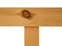 Letto per bambini Legno di pino MEYMAC 90 x 200 cm Marrone