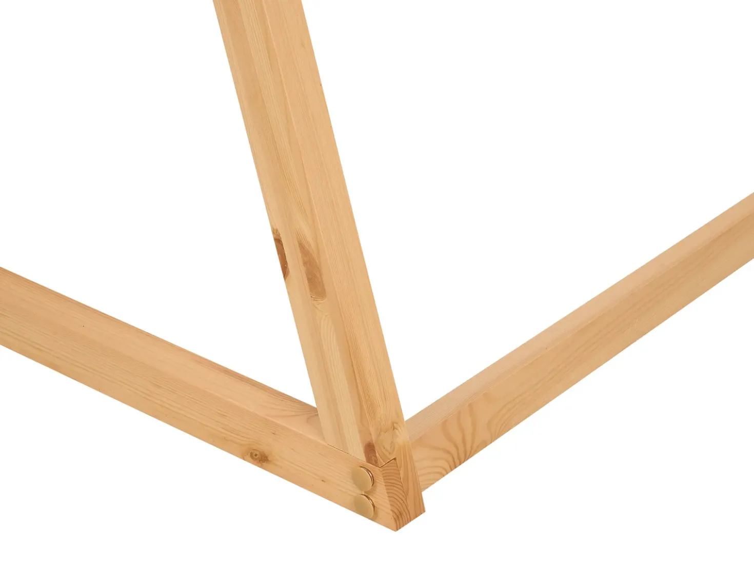 Letto per bambini Tenda Tipi Legno di pino SAURAT 90 x 200 cm Marrone chiaro