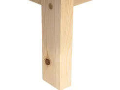 Letto per bambini Tenda Tipi Legno di pino DEVAY 90 x 200 cm Marrone chiaro