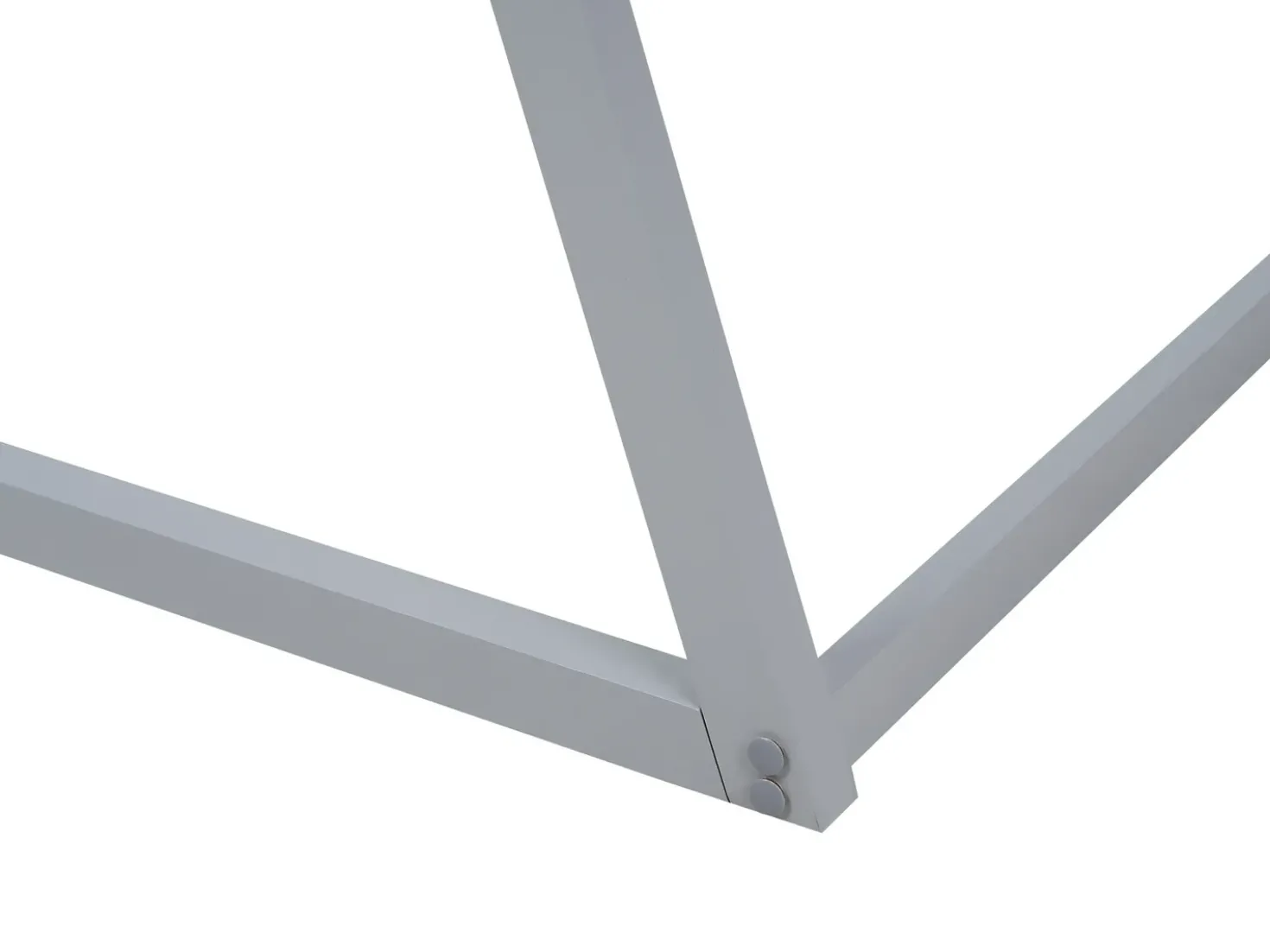Letto per bambini Tenda Tipi Legno di pino SAURAT 90 x 200 cm Grigio