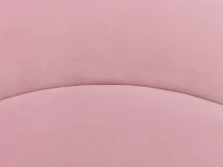 Letto per bambini Velluto ANET 90 x 200 cm Rosa