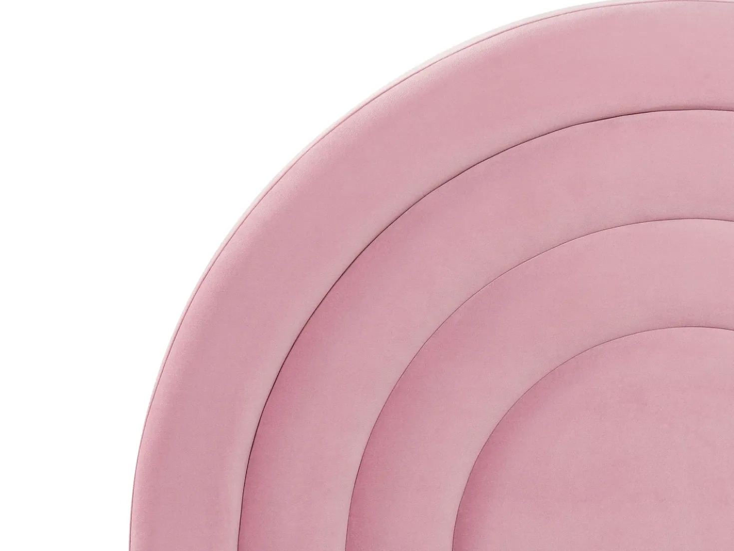Letto per bambini Velluto ANET 90 x 200 cm Rosa