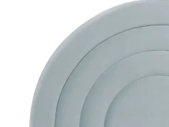 Letto per bambini Velluto ANET 90 x 200 cm Azzurro