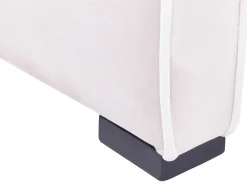 Letto per bambini Velluto TEENIE 90 x 200 cm Rosa pastello