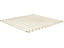 Letto Rattan BOUSSICOURT 180 x 200 cm Marrone chiaro