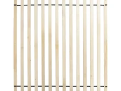 Letto Rattan BOUSSICOURT 180 x 200 cm Marrone scuro