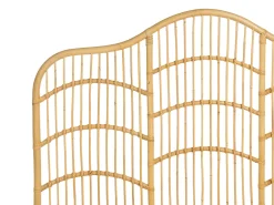 Letto Rattan DOMEYROT 180 x 200 cm Marrone chiaro