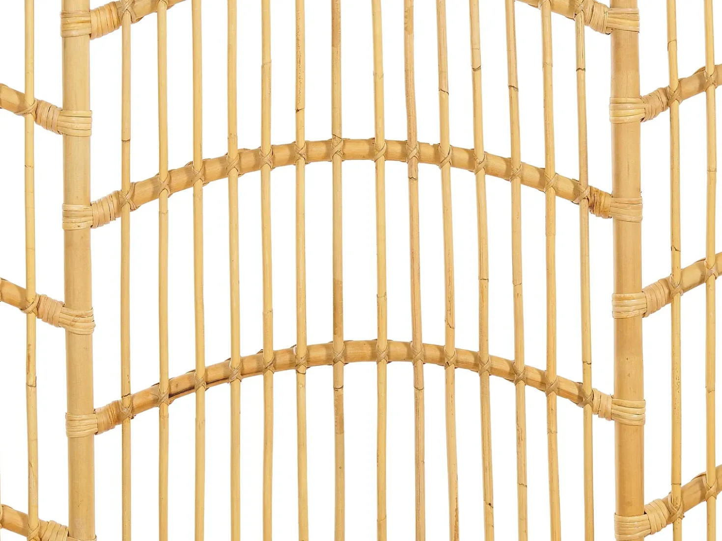 Letto Rattan DOMEYROT 180 x 200 cm Marrone chiaro