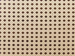 Letto Rattan MONPAZIER 160 x 200 cm Marrone scuro