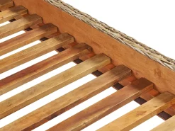 Letto Rattan SALBRIS 180 x 200 cm Naturale
