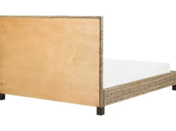 Letto Rattan SALBRIS 180 x 200 cm Naturale