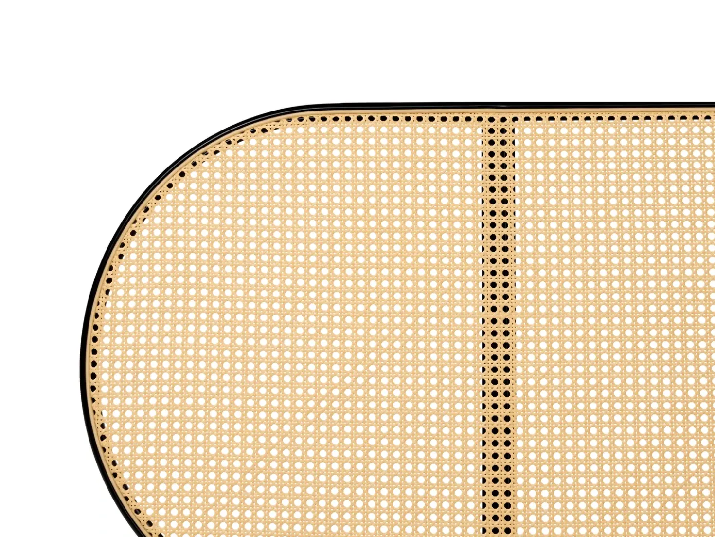 Letto Rattan sintetico (PE) BOULIN 180 x 200 cm Nero