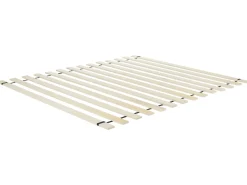 Letto Rattan VARZY 160 x 200 cm Nero