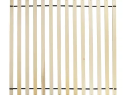 Letto Rattan VARZY 160 x 200 cm Nero