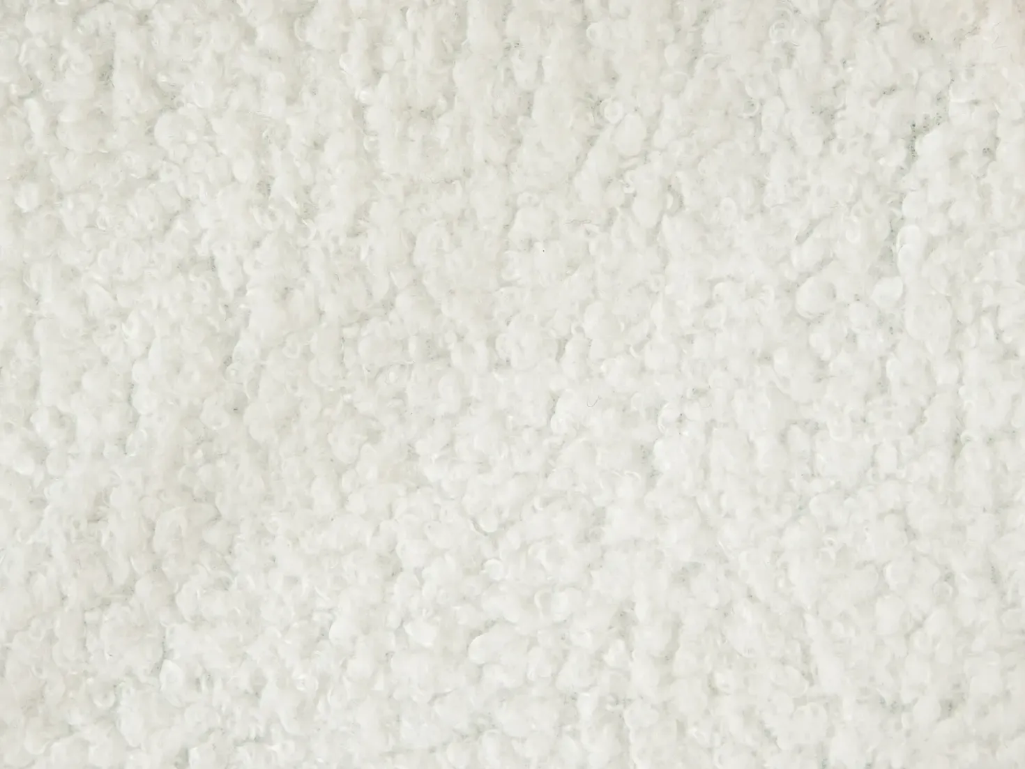 Letto regolabile Bouclé CASTELLAN 90 x 200 cm Bianco sporco
