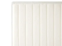 Letto regolabile Bouclé CASTELLAN 180 x 200 cm Bianco sporco