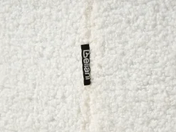 Letto regolabile Bouclé DUKE 90 x 200 cm Bianco sporco