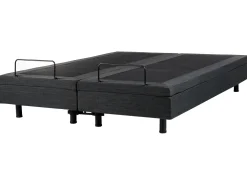 Letto regolabile senza testiera Tessuto DUKE 180 x 200 cm Grigio scuro