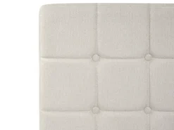 Letto regolabile Tessuto DUKE 90 x 200 cm Beige chiaro