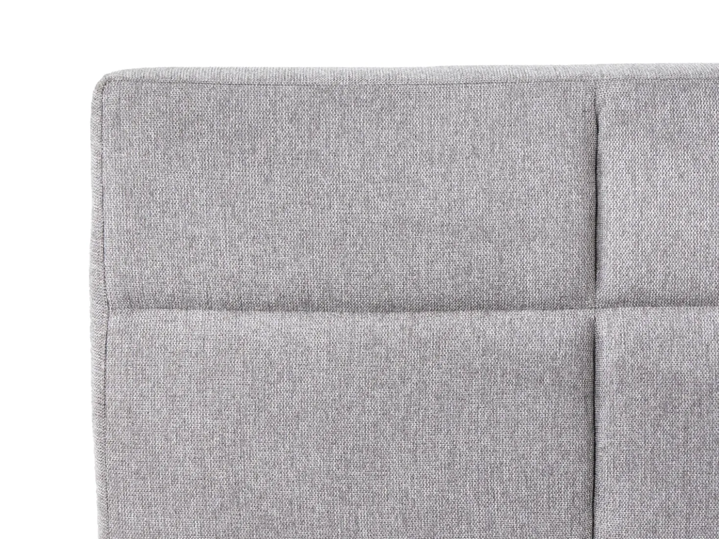 Letto regolabile Tessuto VICEROY 180 x 200 cm Grigio chiaro
