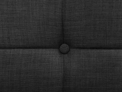 Letto regolabile Tessuto DUKE 90 x 200 cm Grigio scuro