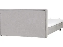 Letto regolabile Tessuto DUKE 180 x 200 cm Grigio chiaro
