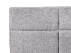Letto regolabile Tessuto VICEROY 90 x 200 cm Grigio chiaro