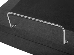 Letto regolabile Tessuto DUKE 180 x 200 cm Grigio scuro