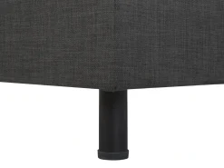 Letto regolabile Tessuto DUKE 180 x 200 cm Grigio scuro