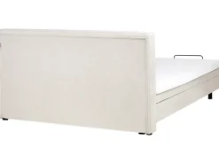Letto regolabile Tessuto DUKE 180 x 200 cm Beige chiaro