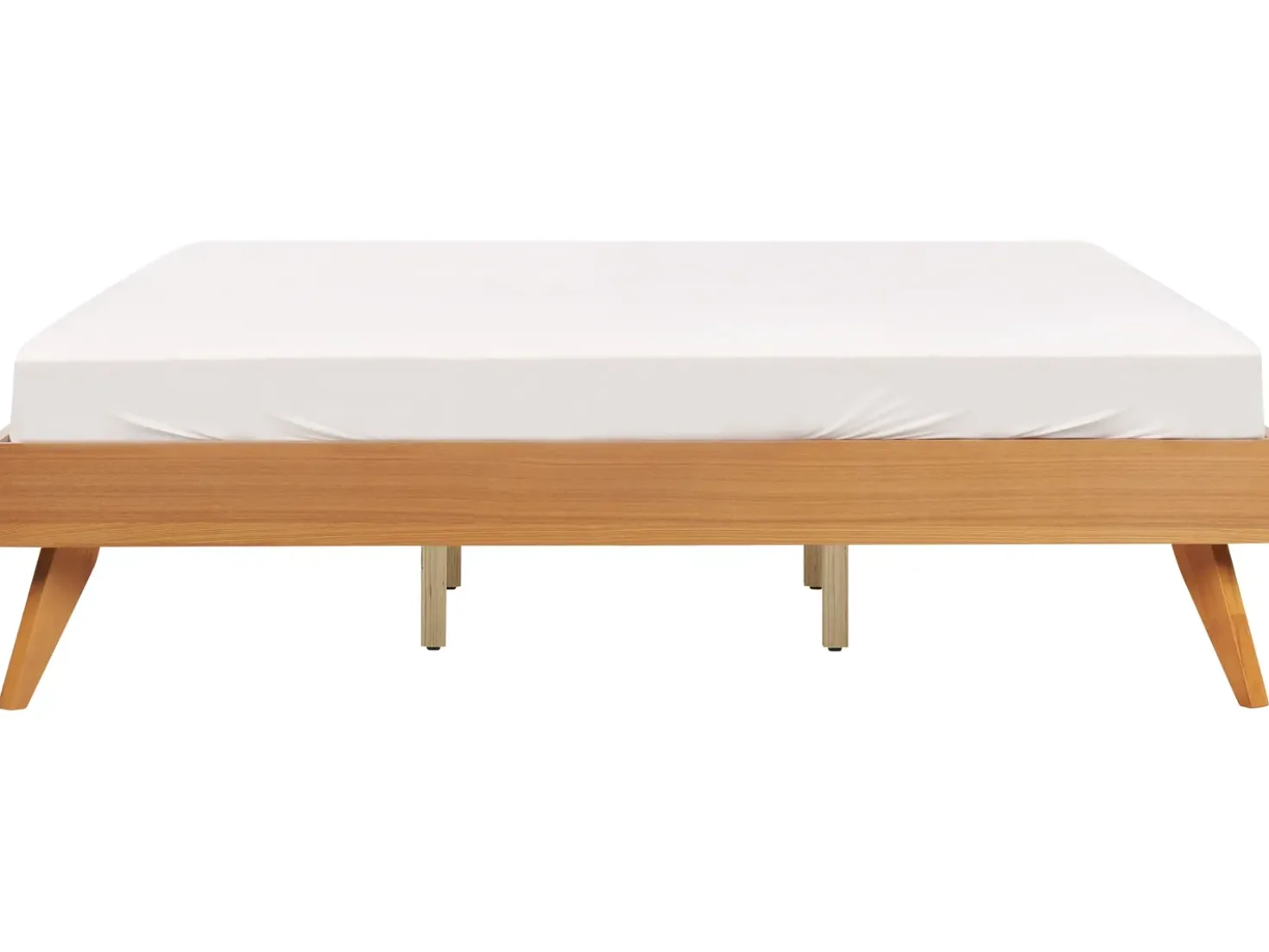 Letto senza testata BERRIC 180 x 200 cm Frassino naturale