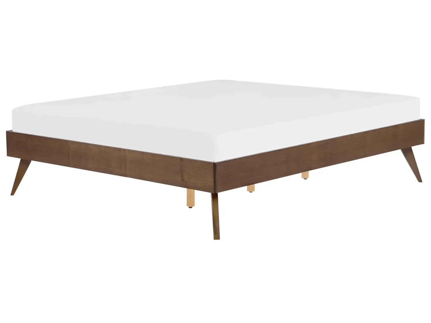 Letto senza testata BERRIC 140 x 200 cm Frasino scuro