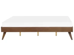 Letto senza testata BERRIC 140 x 200 cm Frasino scuro