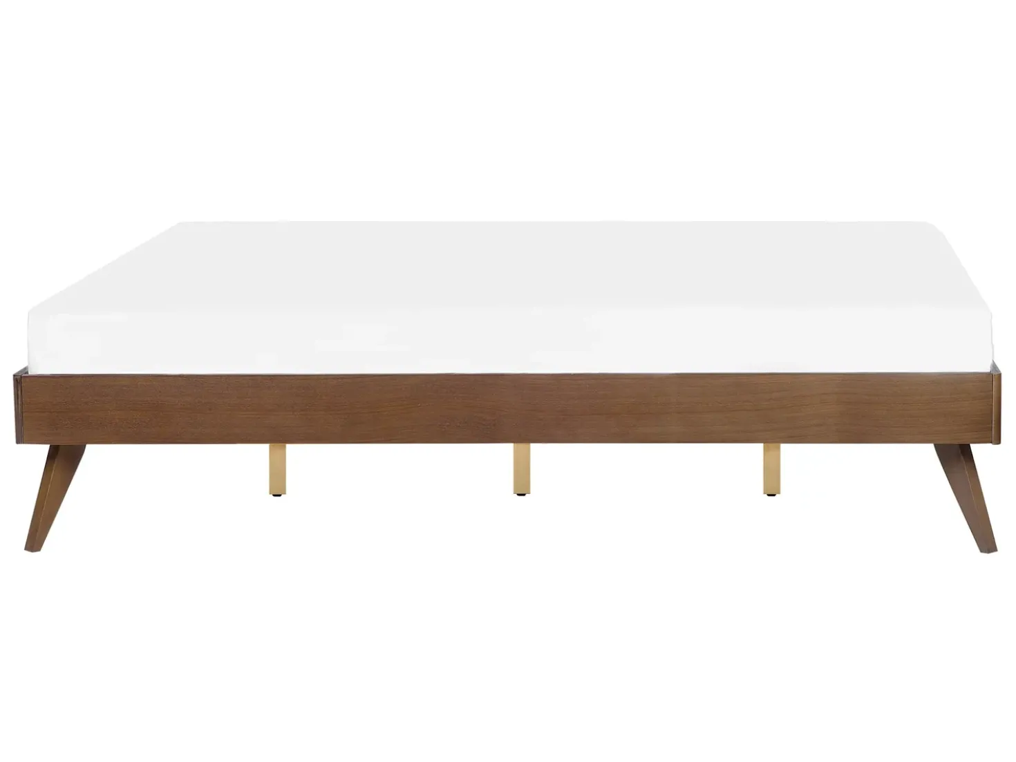 Letto senza testata BERRIC 140 x 200 cm Frasino scuro