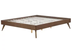 Letto senza testata BERRIC 140 x 200 cm Frasino scuro