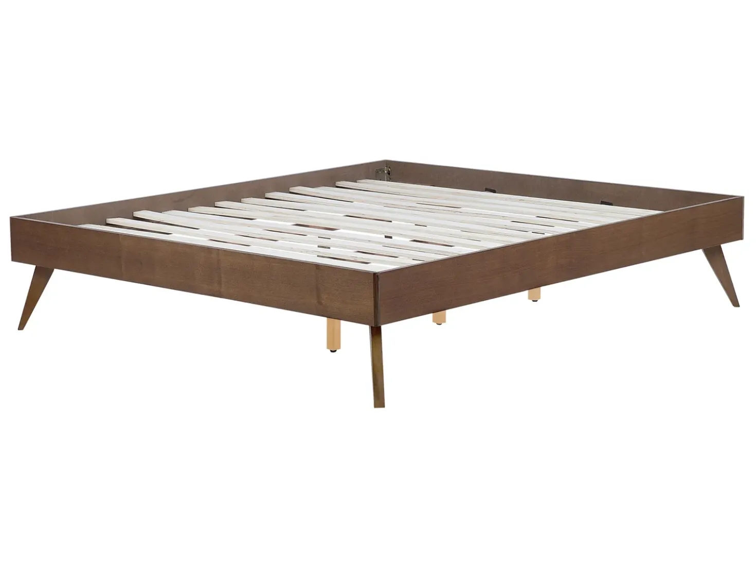 Letto senza testata BERRIC 140 x 200 cm Frasino scuro