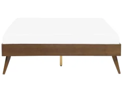 Letto senza testata BERRIC 140 x 200 cm Frasino scuro