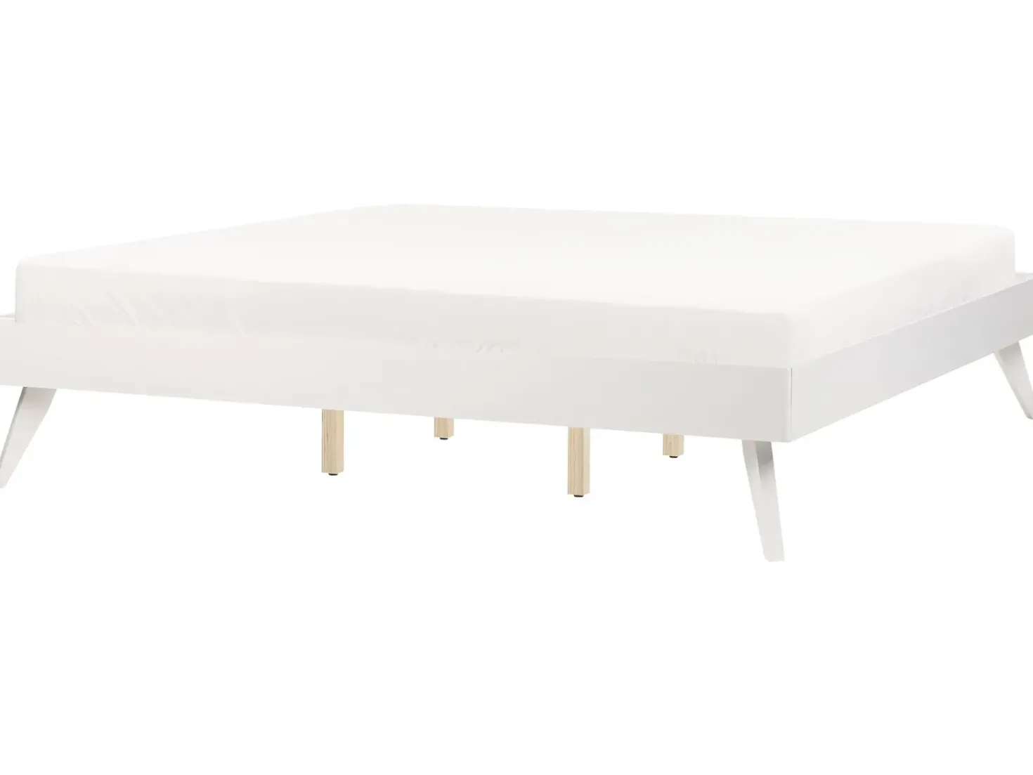 Letto senza testata BERRIC 180 x 200 cm Bianco