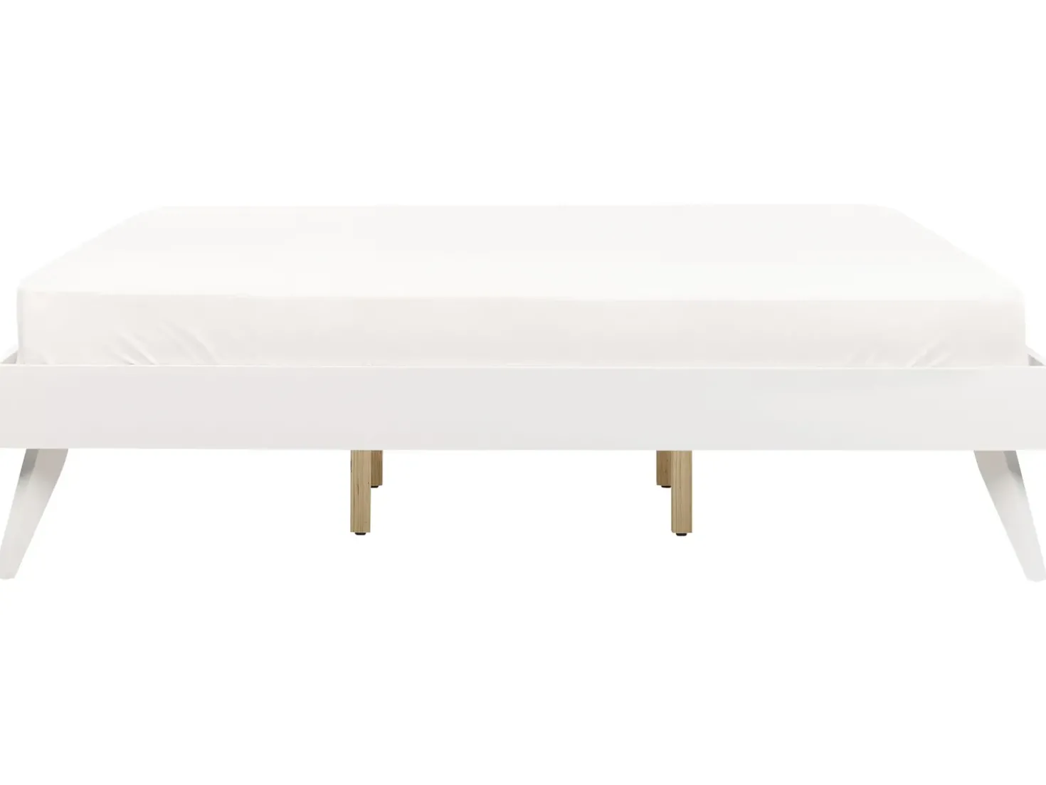 Letto senza testata BERRIC 180 x 200 cm Bianco