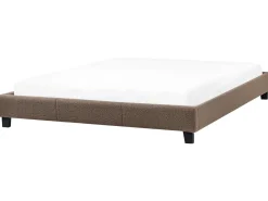 Letto senza testata Bouclé ROANNE 180 x 200 cm Tortora