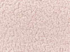 Letto senza testata Bouclé ROANNE 90 x 200 cm Rosa pastello