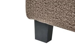 Letto senza testata Bouclé ROANNE 90 x 200 cm Tortora