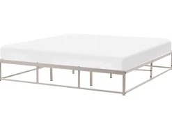 Letto senza testata Metallo VIRY 180 x 200 cm Beige chiaro
