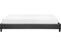 Letto senza testata Tessuto ROANNE 160 x 200 cm Grigio